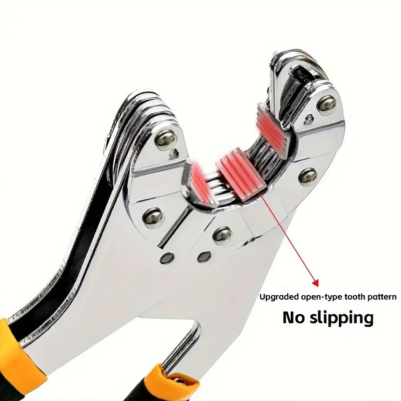 14 in 1 multi purpose wrench set high carbon steel adjustable open end spanner sawtooth design with tight bite mechanical operation no   ideal for diy electrical mechanical motorcycle bicycle repair tools 8