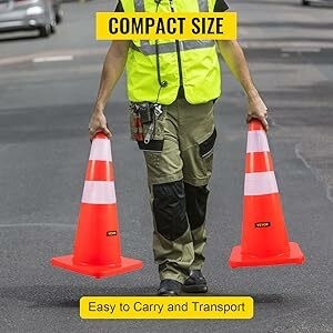 colliers réfléchissants cônes de signalisation