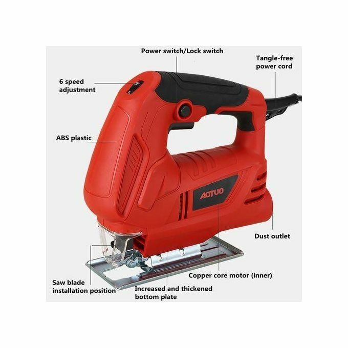 product_image_name-Generic-Scie Sauteuse Filaire Electrique-750W-rouge-6