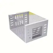 超耐用铁鼠笼 - 吸引老鼠的笼子，单向门设计，只进出，银色 详情 3