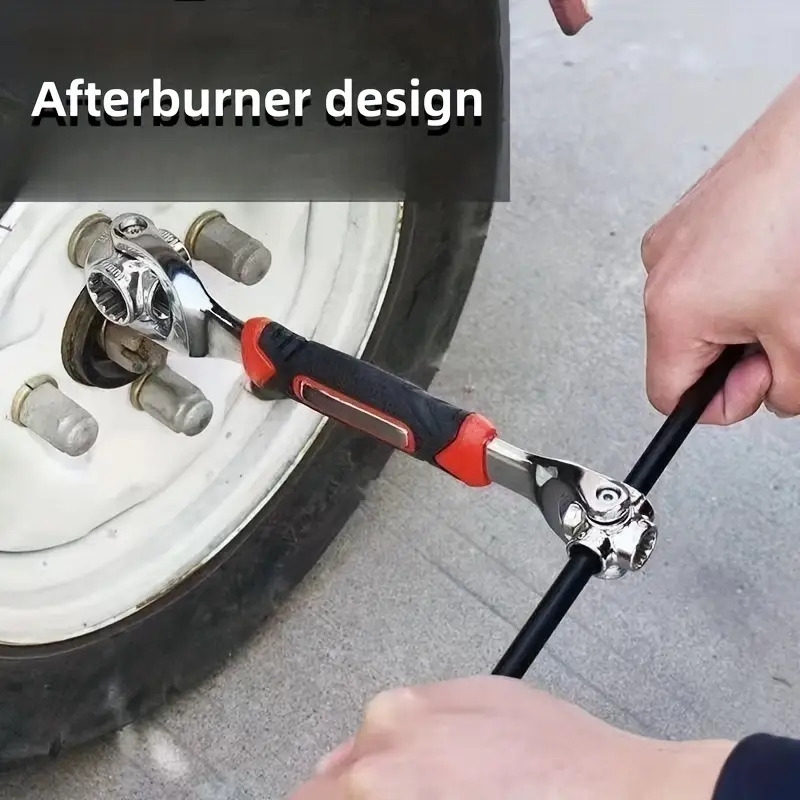 upgrade your toolbox with this 52 in 1 universal socket wrench 360 rotating head powerful magnet details 3