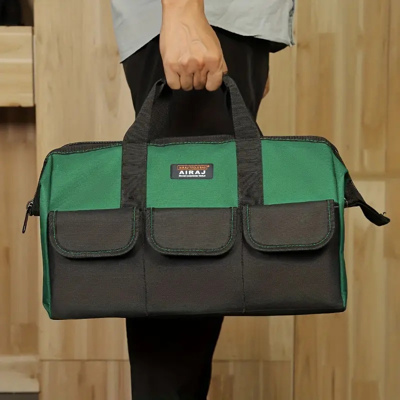 airaj 13 16 18 inch tool bag strong multi function1680d oxford cloth waterproof electrician bag multi pocket anti fall storage bag details 5