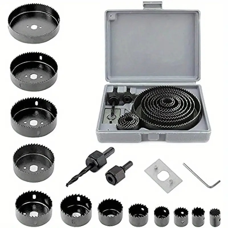 kit wood full set saw blades 2 mandrels 1 details 0