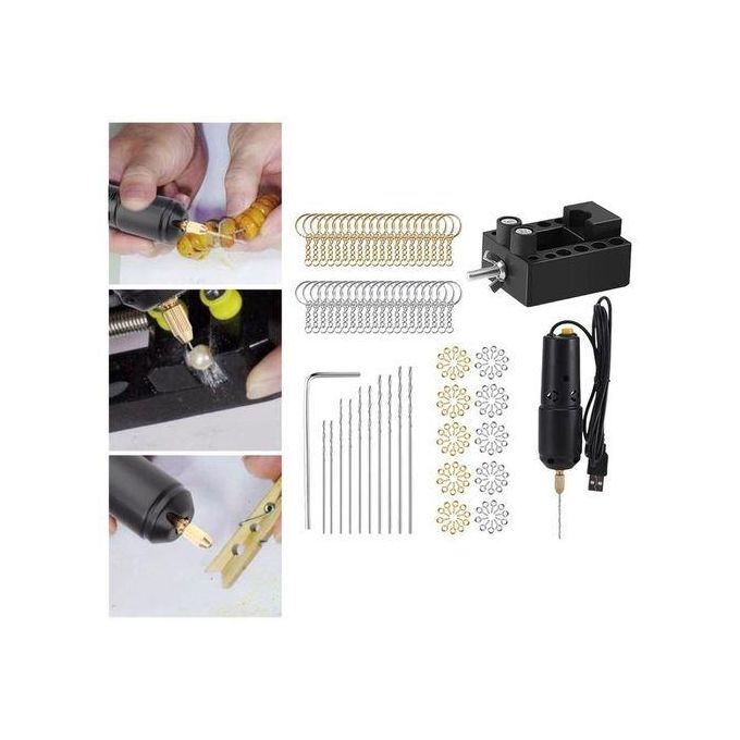 product_image_name-Generic-Portable Mini Electric Drill For Jewelry Making Epoxy Resin With Parts-2