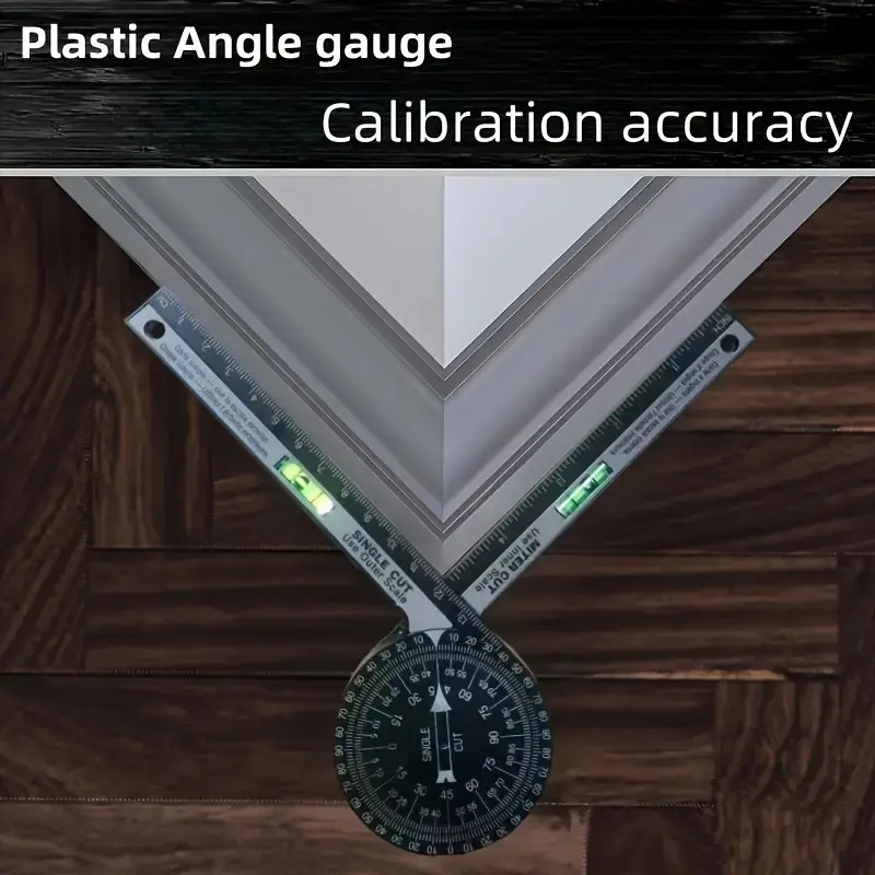 360度旋转角度测量仪 - 精密木工工具,适用于桌锯、底板切割和家居装修 商品详情 8