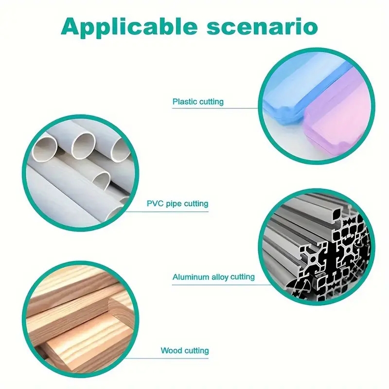 6件套高速钢迷你锯片组合 - 木材、塑料和金属用，耐用耐磨，带心轴 商品详情 7