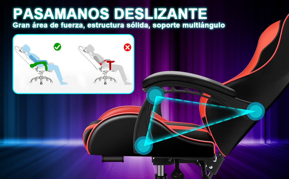 chaise de jeu ergonomique chaise de bureau