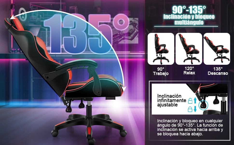 chaise de jeu ergonomique chaise de bureau