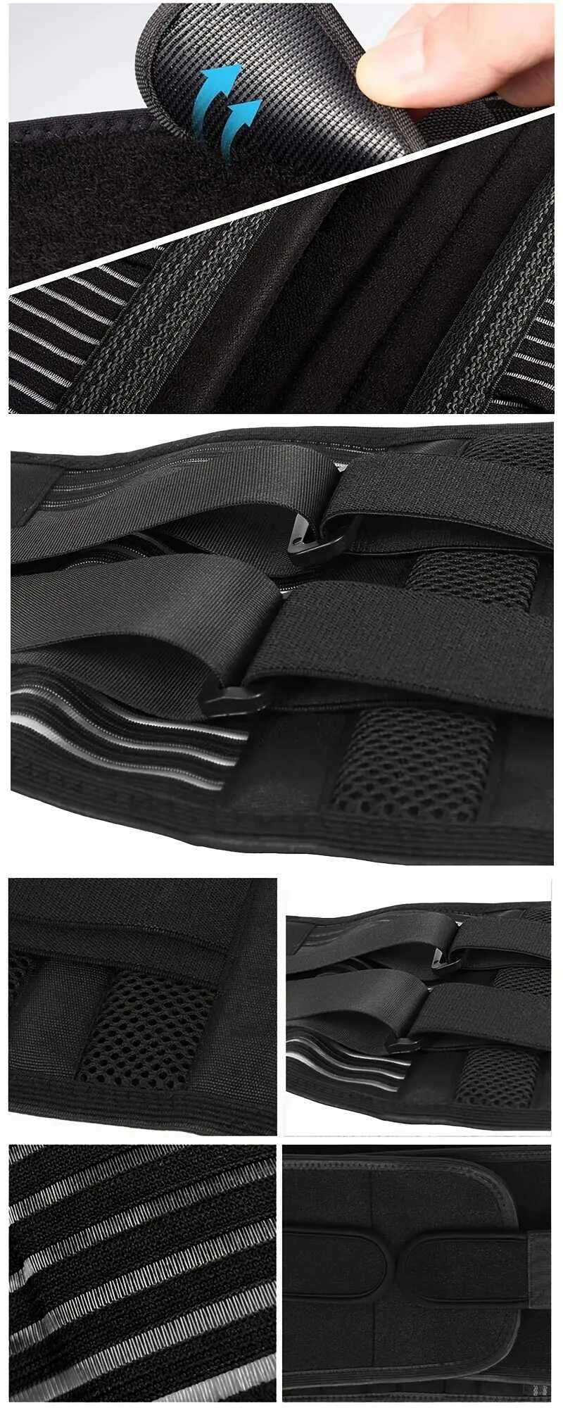 osk back brace support belt for men women with lumbar pad anti skid technology details 5