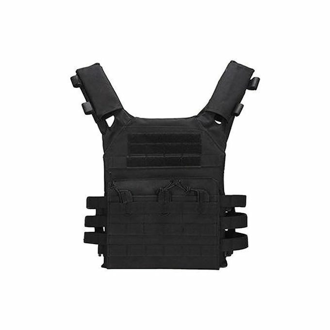 product_image_name-Generic-Mens Gaming Vest Gilet Multiple Pouches Formation Noir-1