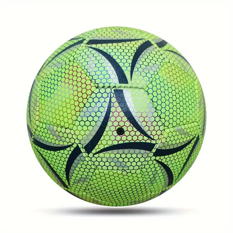 anti slip luminous soccer ball   night training football for indoor and outdoor grass training competition for stocking stuffers details 5