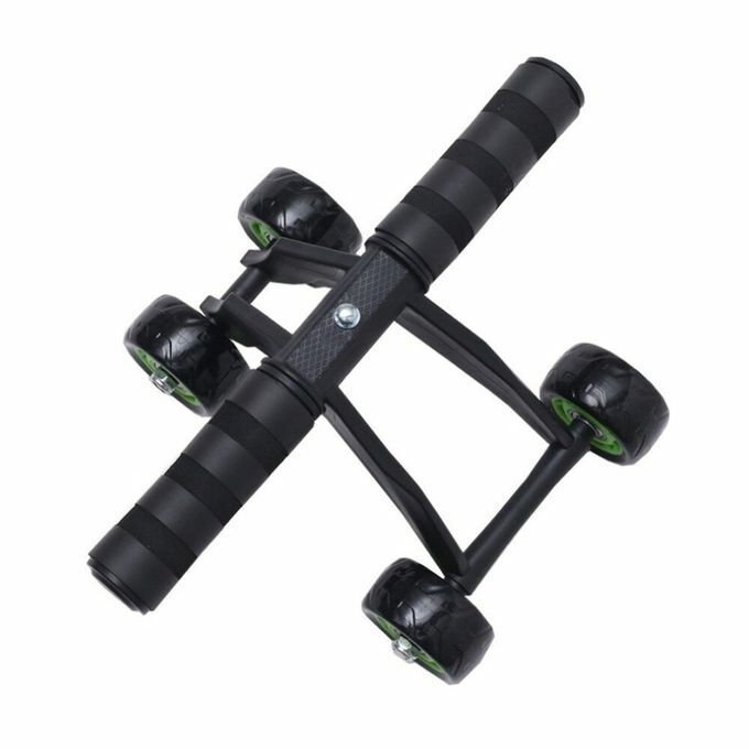 product_image_name-Generic-Balanced 4 Wheel Roller Slide AB Wheel/Wheel Abdominal Exercise Roller + Knee Support-6