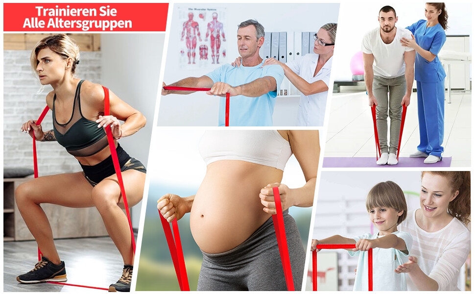 Bandes de résistance pour fitness