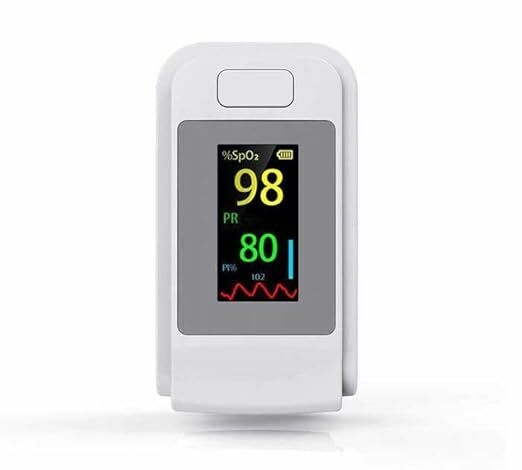 MCP Quantum Pulse Oximeter Fingertip Digital Pulse Oxygen Meter Machine to Check Oxygen Level Spo2 Blood Oxygen Saturation Monitor Finger Oximeter
