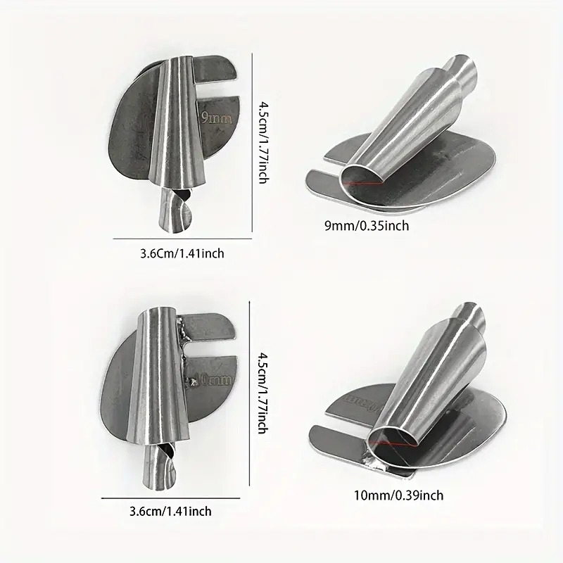 1pc 8pcs universal sewing rolled     set 8sizes wide rolled hem pressure   sewing machine presser     curved scroll     for household industrial sewing machines details 2