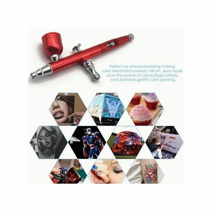 product_image_name-Generic-Aérographe Portable De Petite Taille Pour Peinture Artistique-2