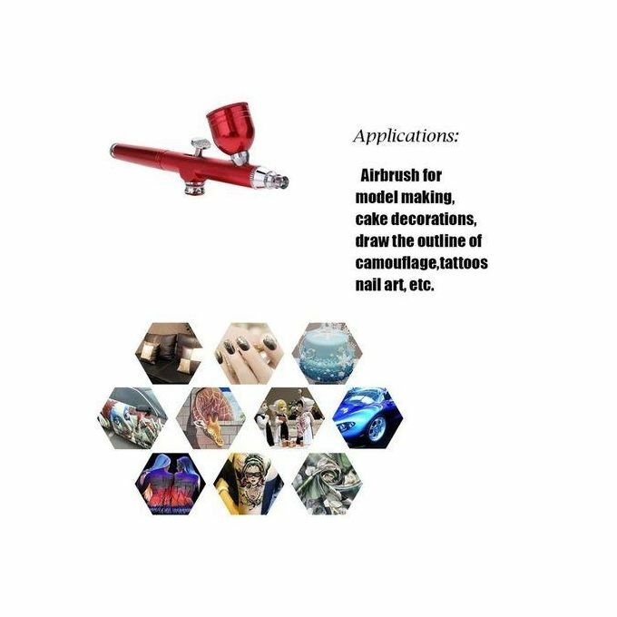 product_image_name-Generic-Aérographe Portable De Petite Taille Pour Peinture Artistique-4
