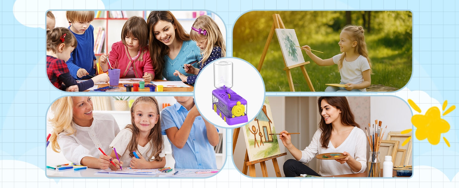 Paint Brush Cleaner Tool