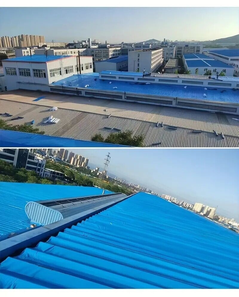industrial grade waterproof tape for metal roofs pe material ideal for iron sheets surfaces prevents leakage tarps heavy duty waterproof rv roof sealant waterproof membrane details 4