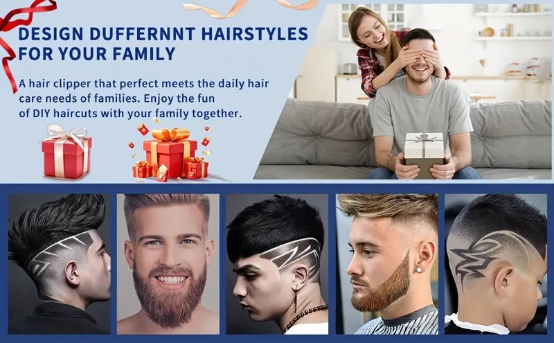   corded home haircut and grooming kit electric clipper Product details 10