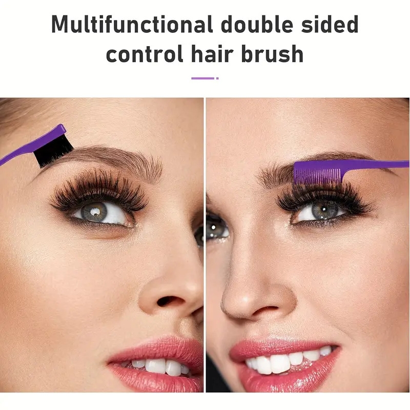 12pcs set hair styling comb set detangling hair brush for all hair types detangler brush teasing hair brush rat tail comb edge brush silicone scalp massager shampoo brush for shower hairdressing spray bottle hair styling tools travel essentials details 8