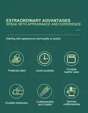 10 in 1 manicure set   nail clipper kit manicure professional manicure pedicure set mens accessories   set nail grooming kit present for men husband boyfriend parent details 2