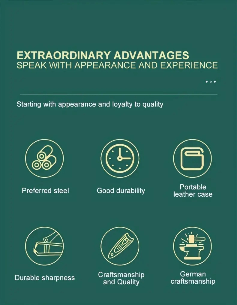 10 in 1 manicure set   nail clipper kit manicure professional manicure pedicure set mens accessories   set nail grooming kit present for men husband boyfriend parent details 2