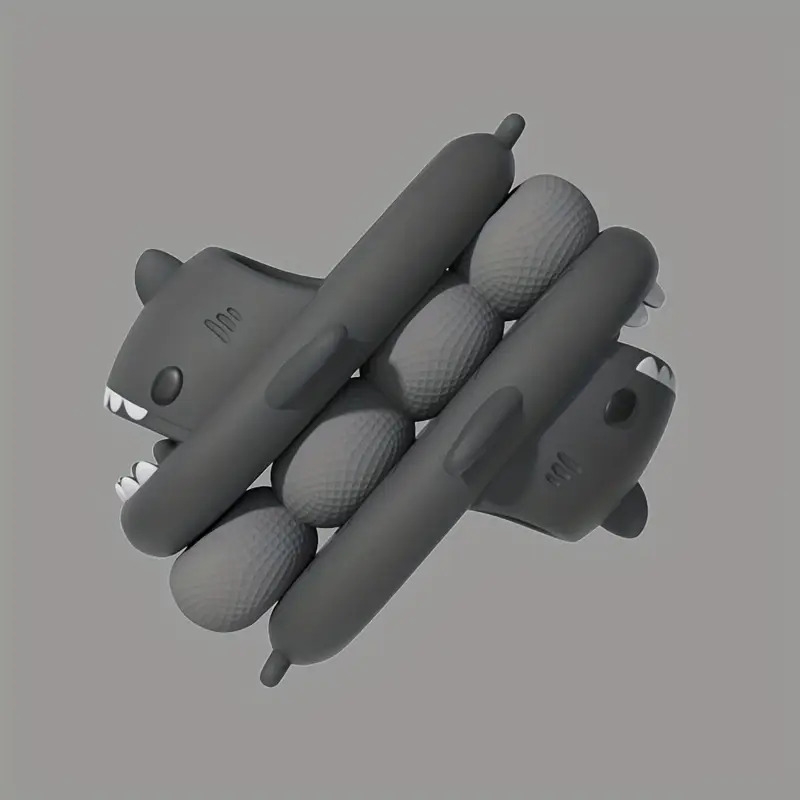 shark novelty slippers women s cartoon quick drying non slip details 3