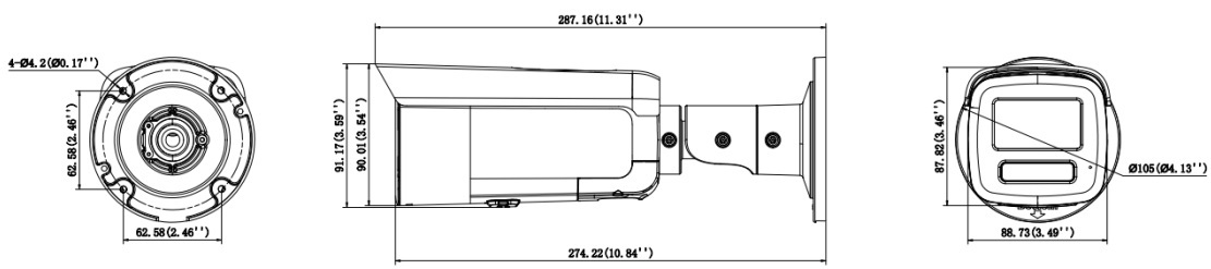 Schéma DS-2CD2T87G3-LIS2UY/SL