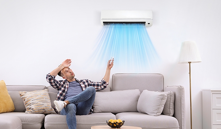 L’utilisateur se sent mal à l’aise, car le souffle diffusé par le produit est distribué dans une zone restreinte.