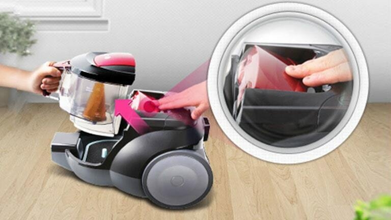 Bac à poussière facile à contrôler