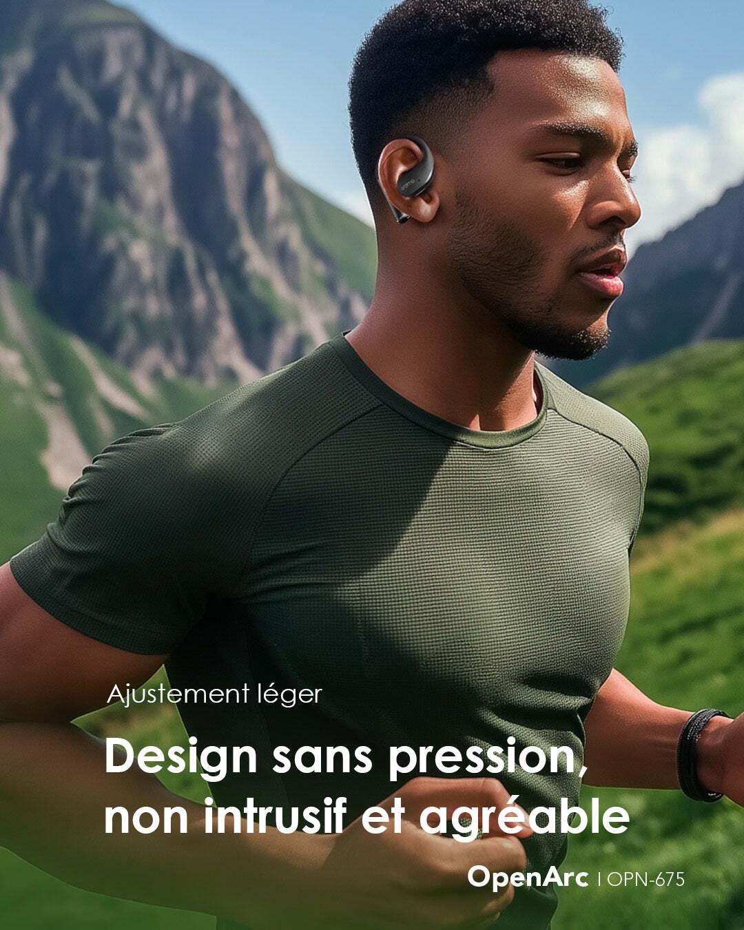 Écouteurs OpenArc avec design non-intrusif