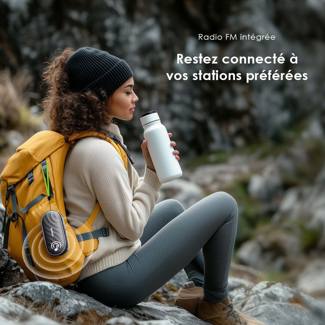 Enceinte oraimo SpaceBox radio FM intégrée