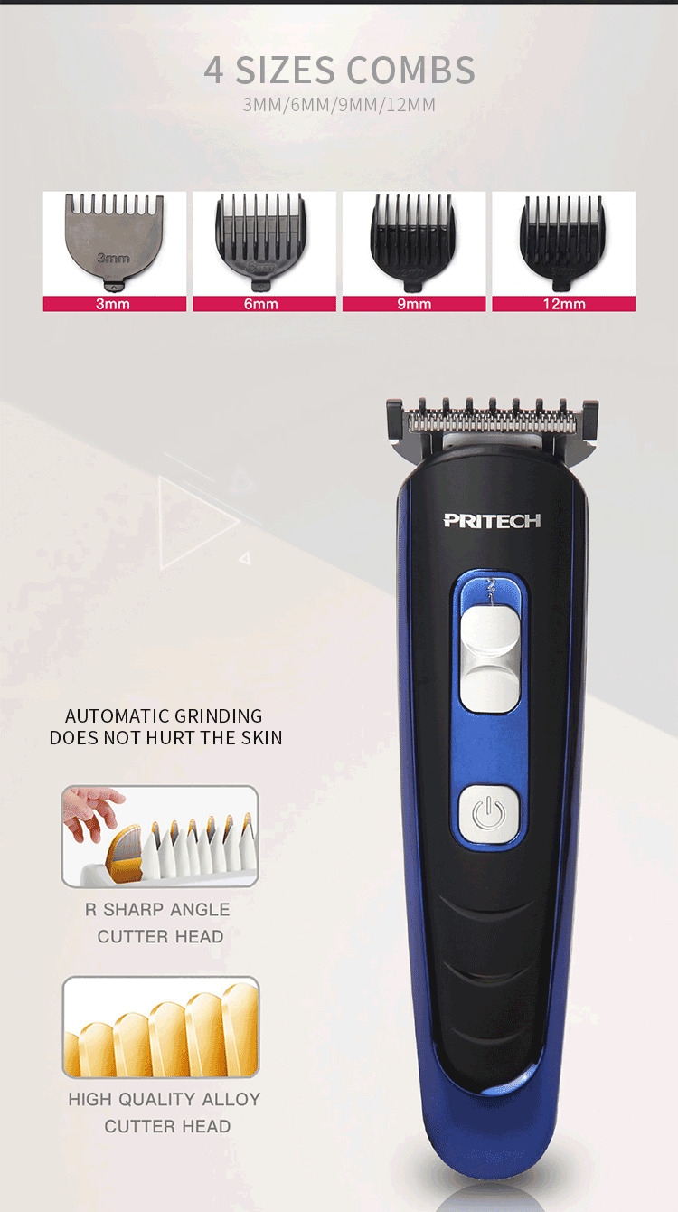 PRITECH Professional Oem & Odm Clipper Electric Man Hair Clipper