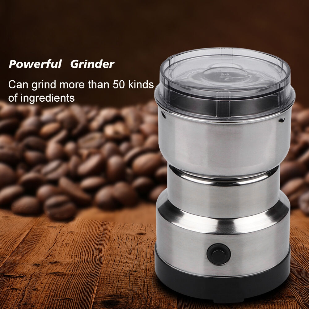 Electric Stainless Steel Coffee Mill Household electric coffee bean grinder