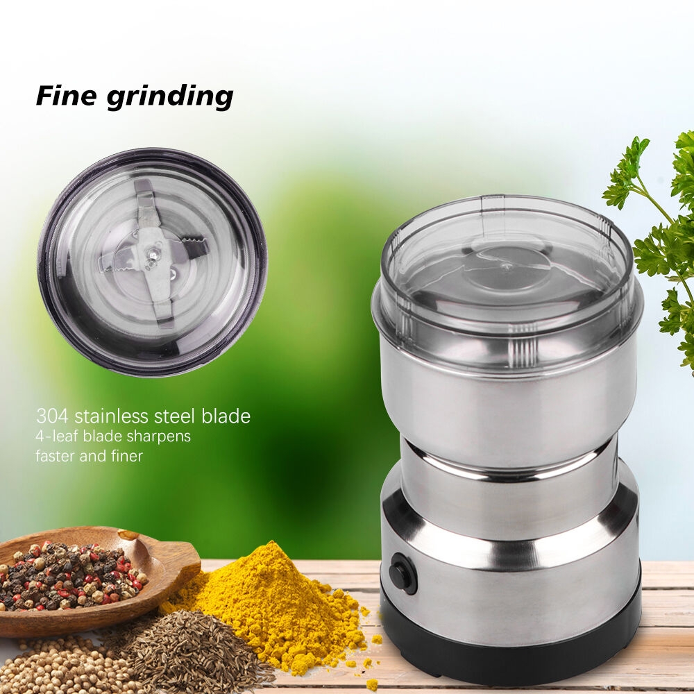 Electric Stainless Steel Coffee Mill Household electric coffee bean grinder