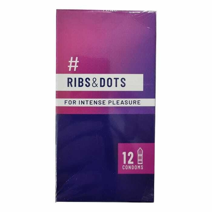 # Préservatifs Ribs N Dots (lot de 12)