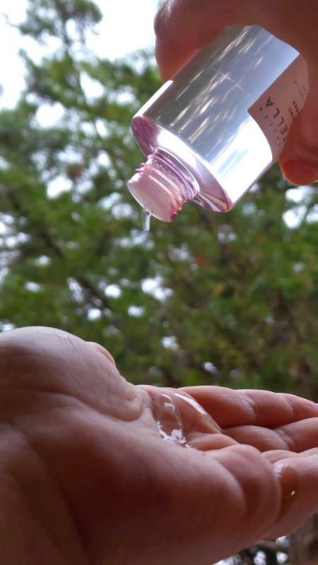 Tonique transparent porogène - Photo client de Sarri K.