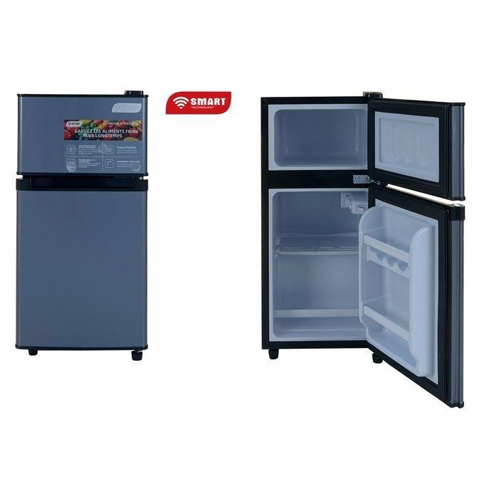 product_image_name-SMART TECHNOLOGY-REFRIGERATEUR SMART 58L -2 Battants -STR-65F-Argent - 12 Mois De Garantie-1