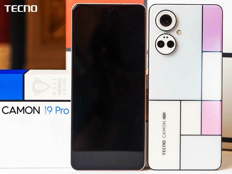 smartphone tecno camon 19 pro mondrian coque photo sensible date prix 02 - Tecno Camon 19 Pro Mondrian, le Smartphone qui Change de Couleur - Smartphone, High Tech, Art Contemporain