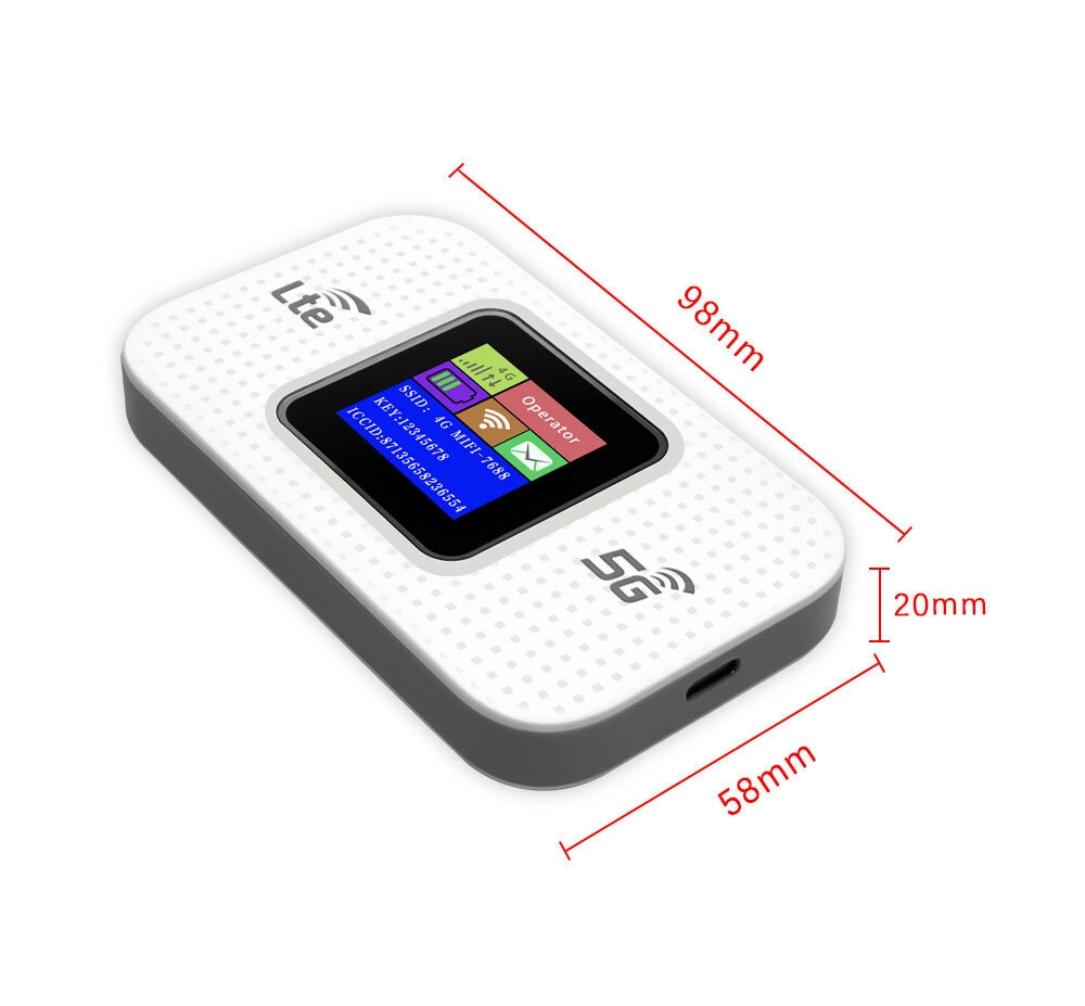 E5783 wifi 4g small pocket wifi router with sim card slot 3000mah battery  4g wireless mobile wifi handheld router pocket modem
