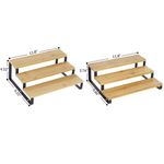 product_image_name-Generic-Ensemble de 2 étagères à épices extensibles à 3 niveaux en bambou et métal noir-2