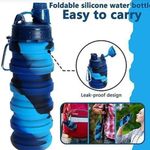 product_image_name-Generic-Bouteille d'eau pliable 600ml Motivateur avec autocollant-8