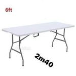 product_image_name-Generic-Table Pliable 2m40 Mètres en plastique avec pieds en métal - 4 pieds-3