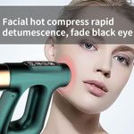 product_image_name-Generic-Pistolet fascia électrique à écran LCD, pistolet de massage pour les muscles, 32 vitesses, 4 têtes - Vert-6