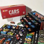 product_image_name-Generic-Coffret cadeau édition collector de 48 voitures de course simulées. Comprend une carte, un parking et un circuit à quatre niveaux. Jouets interactifs.-3
