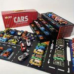 product_image_name-Generic-Coffret cadeau édition collector de 48 voitures de course simulées. Comprend une carte, un parking et un circuit à quatre niveaux. Jouets interactifs.-4