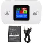 product_image_name-Unbrand-Mini Point D'accès WiFi Mobile, Prend en Charge jusqu'à 10 Utilisateurs WiFi4G sans fil avec Emplacement pour carte SIM 3000mah batterie-4