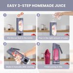 product_image_name-Generic-Centrifugeuse Mini 450 ml, Mixeur Portable, Extracteur de Jus, Fabricant de Smoothies-8