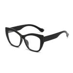 product_image_name-Generic-Lunettes Photogray Anti-Reflet – Monture Papillon Angulaire Noire Style Moderne-2
